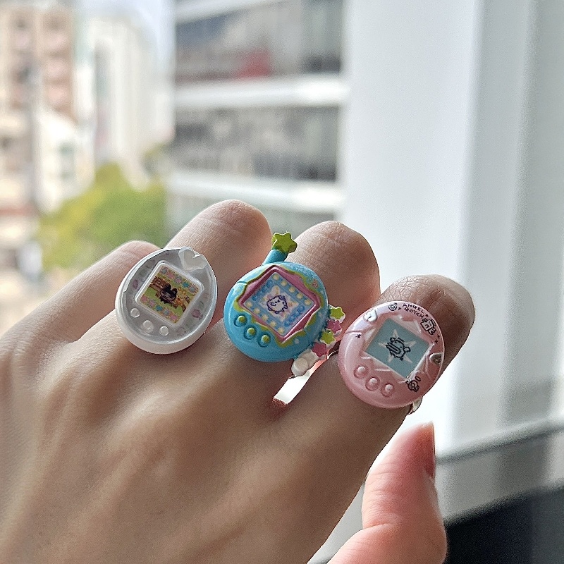 Bandai Model Tamagotchi - En Stock, anillo decorativo Bandai Tamagotchi