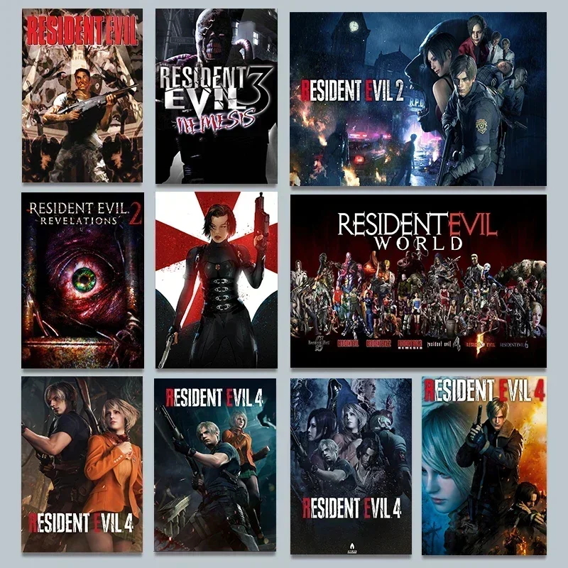 Board Game Resident Evil - Videojuego clásico Resident-Evil 2, 3, 4,