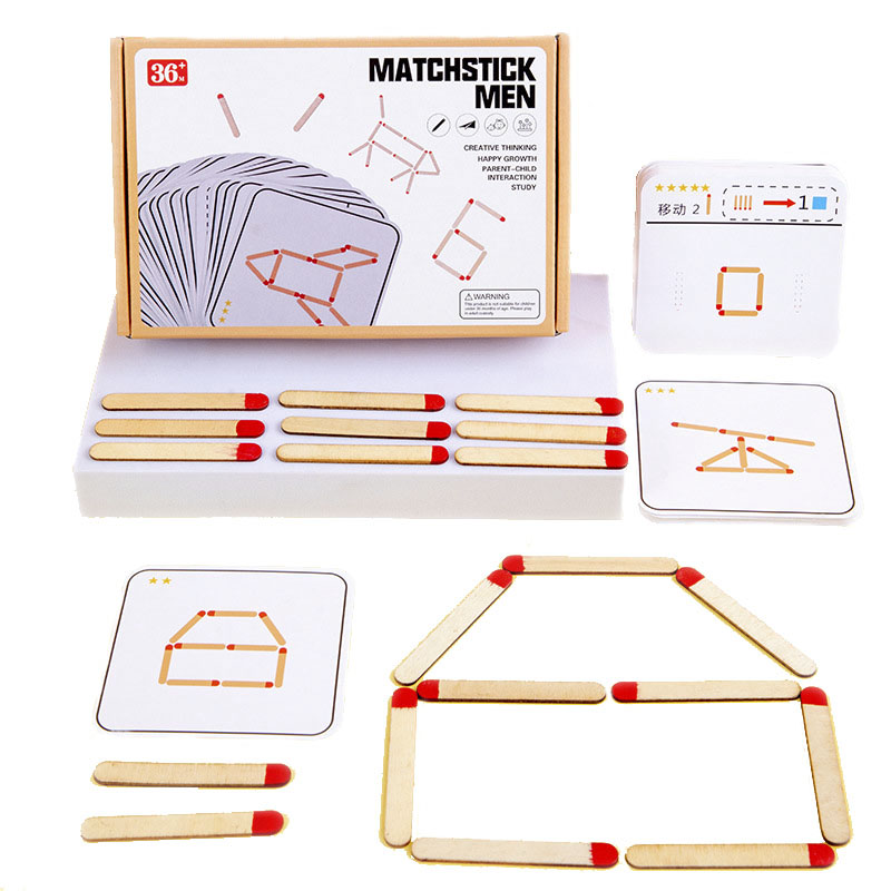 Board Game For Kids - Juego de rompecabezas Montessori para niños,