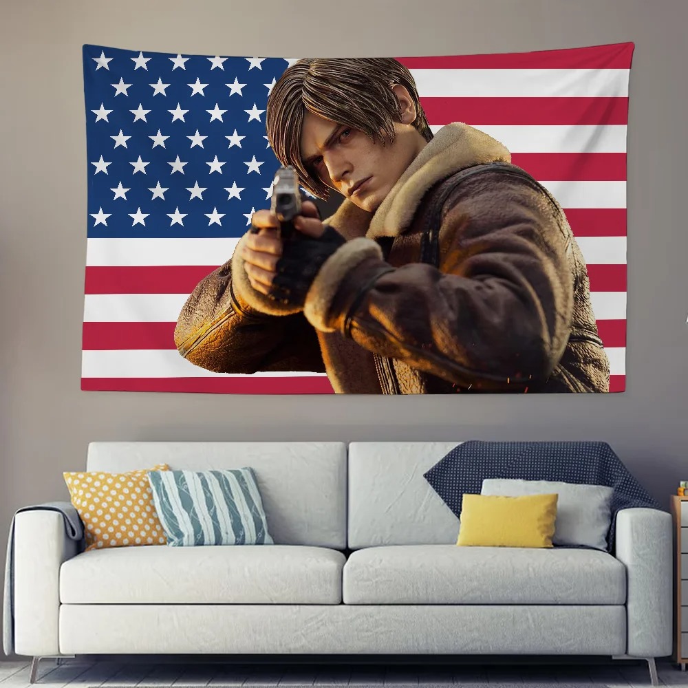 Board Game Resident Evil - Tapiz de Leon Kennedy, Resident Evil,