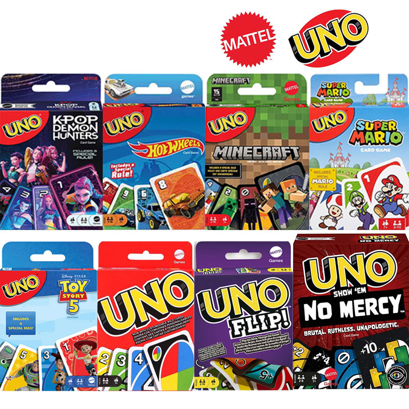 Cooperative Card Game - Juegos Mattel UNO Flip! Juego de