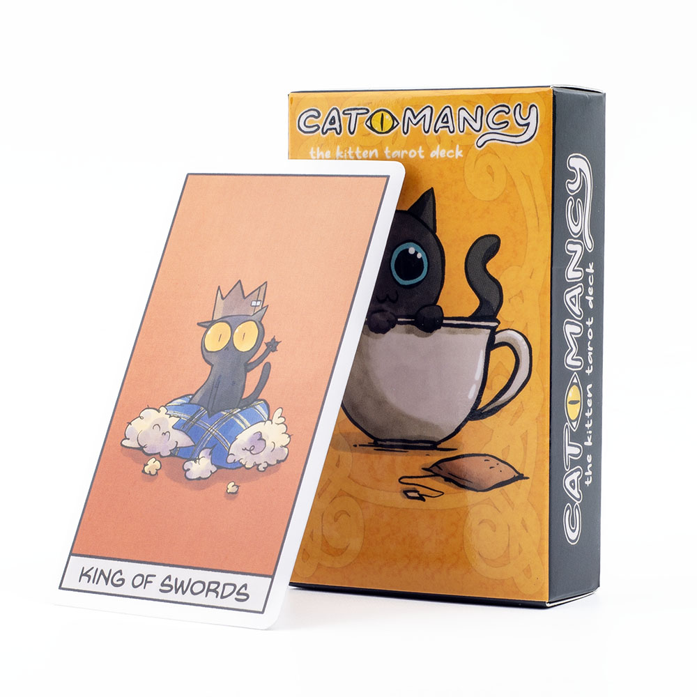 Board Game For Couple - Baraja de Tarot Cat Mancy Kitten,
