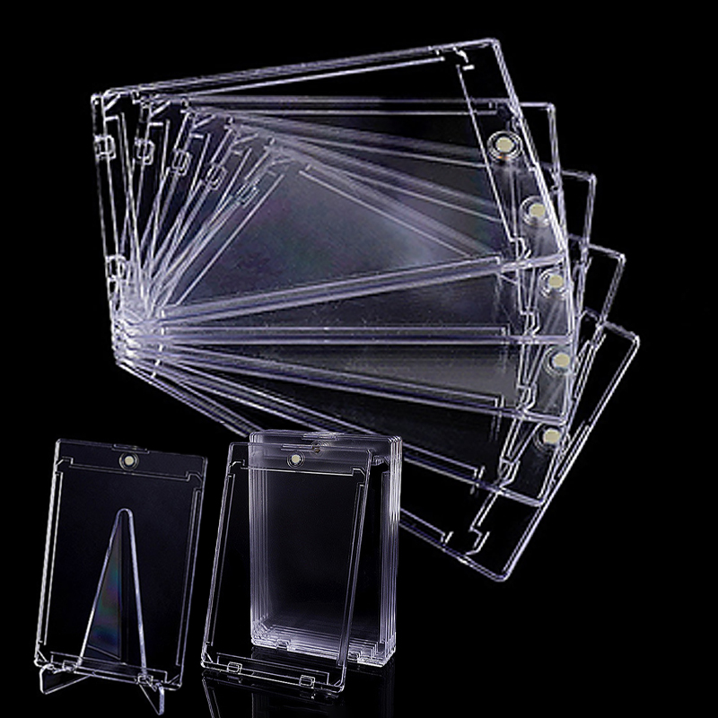 Card Sleeves Protector - Tarjeteros magnéticos para tarjetas comerciales, estuche