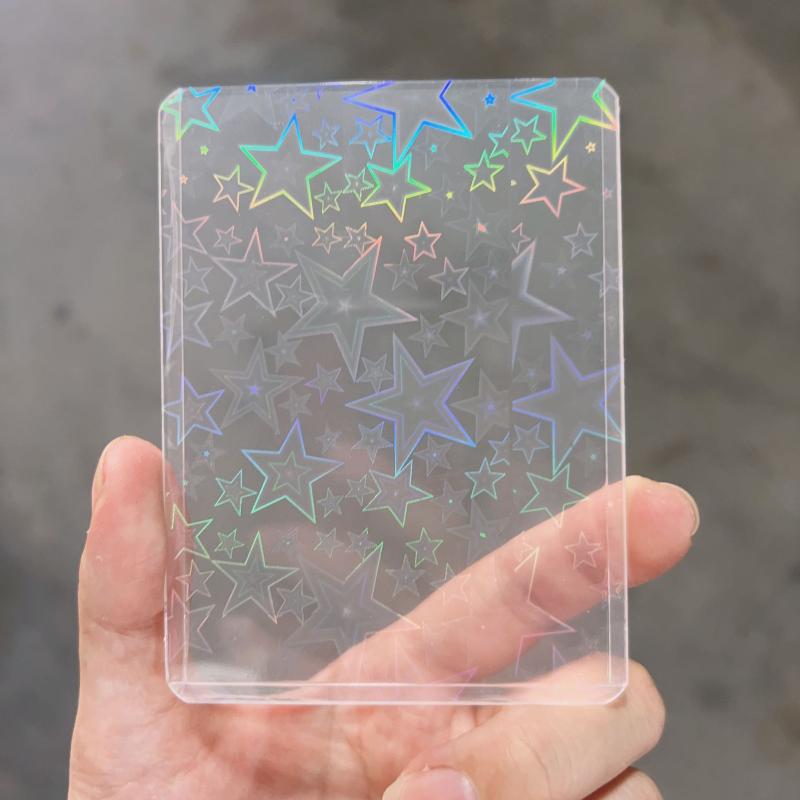 Card Sleeves Protector - 10 Fundas Protectoras Transparentes para Fotografías,