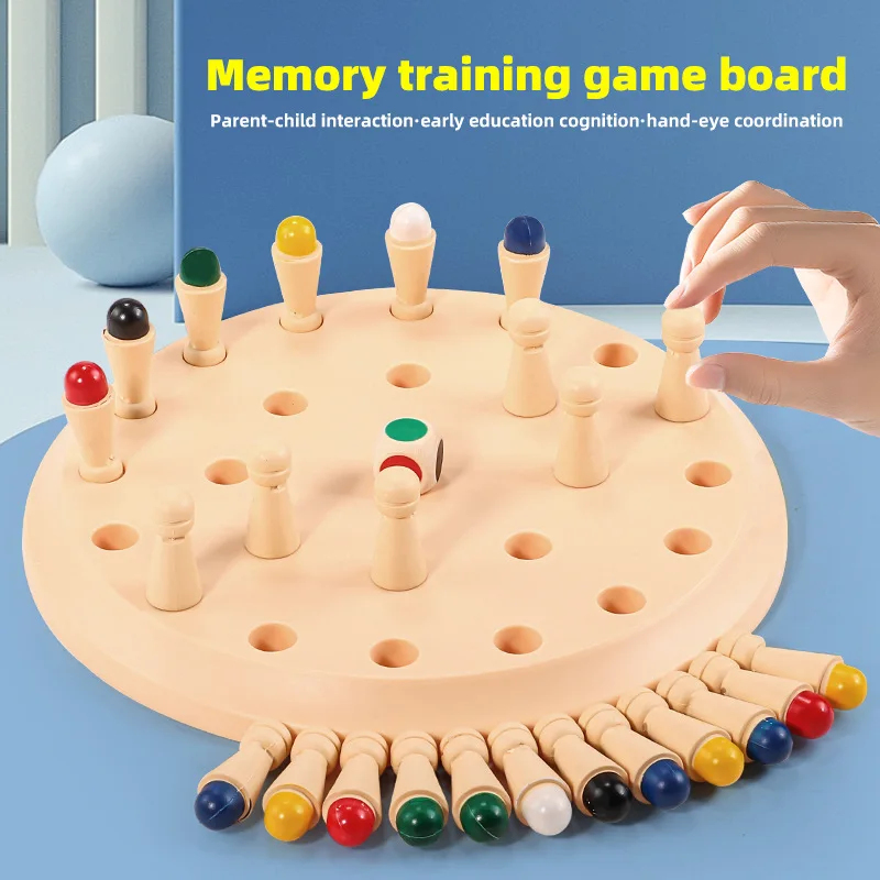 Board Game For 6 Years Old - Juego de Memoria de Ajedrez, Juguete