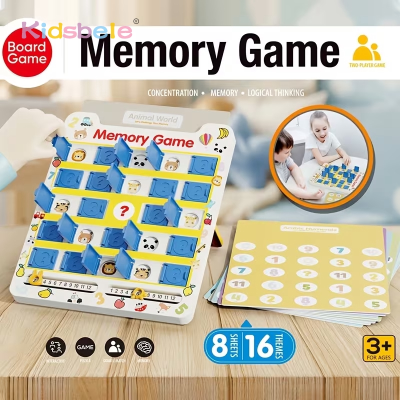 Board Game Flip 7 - Juego de Memoria de Cartas para
