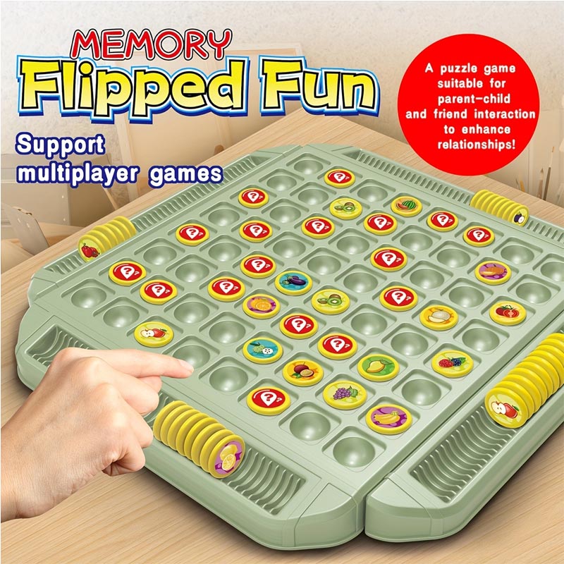 Board Game Flip 7 - Juego de mesa interactivo Fruit Flip
