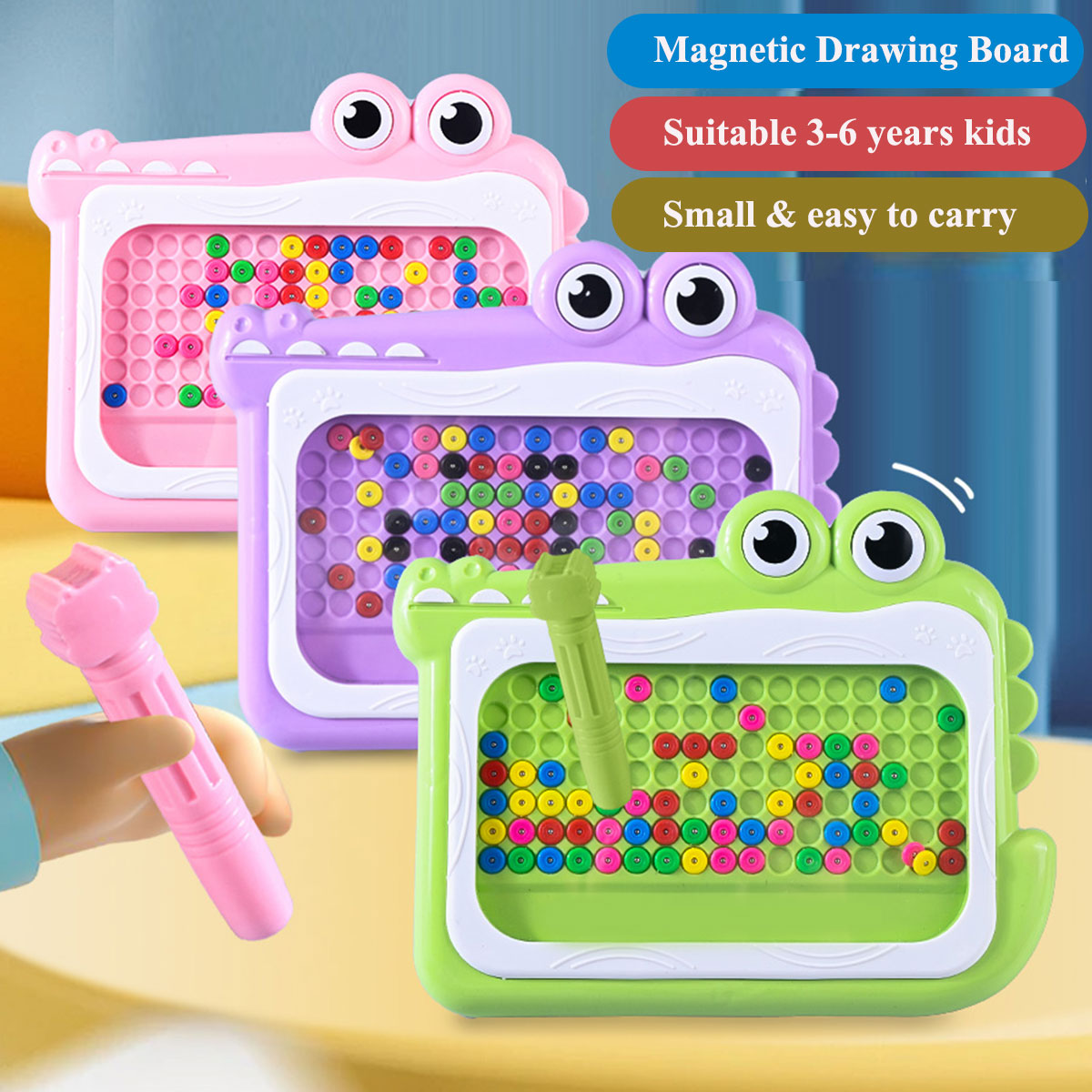 Board Game For 6 Years Old - Nuevo Tablero de Dibujo Magnético con