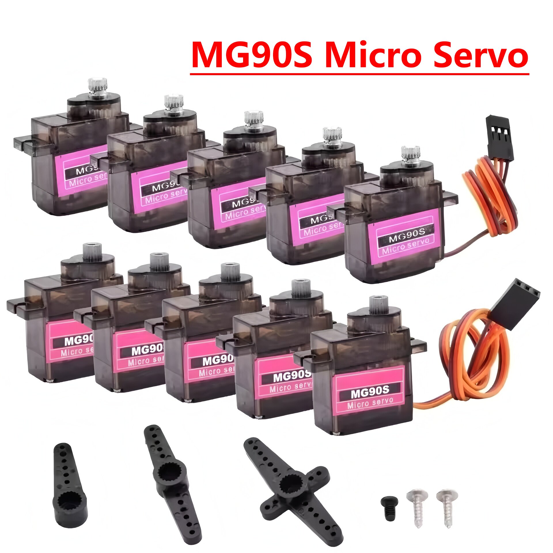 Cooperative Card Game - 4/5/10/20 piezas MG90S Micro servomotor Metal