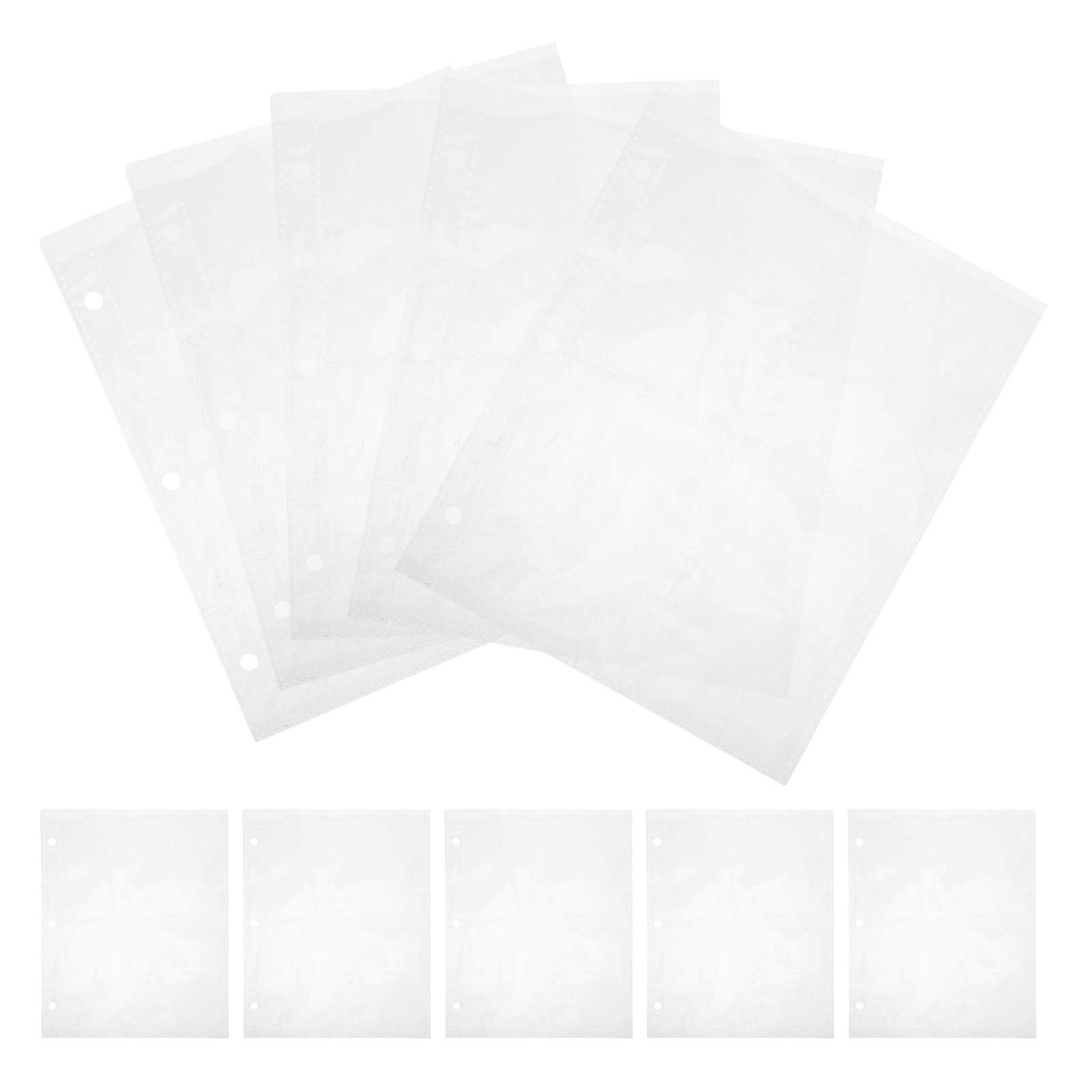 Card Sleeves Protector - Paquete de 10 Fundas Protectoras Transparentes