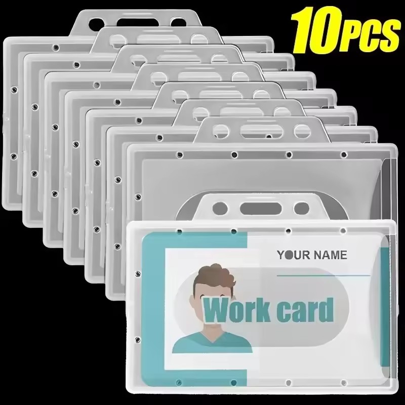 Card Sleeves Protector - Porta Tarjetas de Identificación de PVC