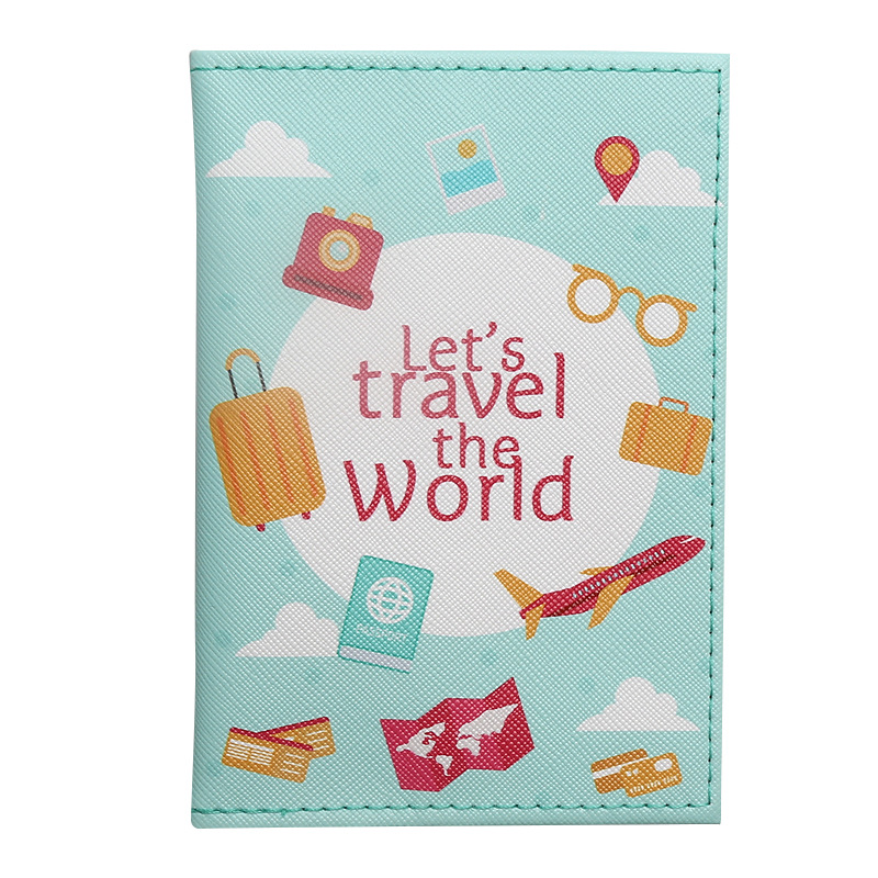 Card Sleeves Protector - Funda para pasaporte de viaje alrededor