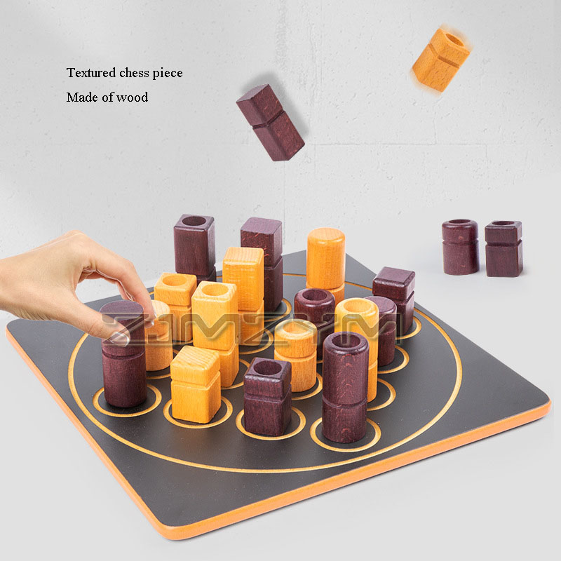 Board Game Quoridor - Ajedrez francés de madera, juego de