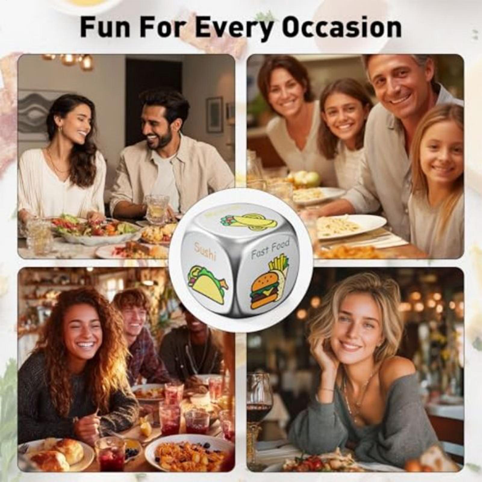 Fecha noche comida dados parej - Board Game For Couple reseña y precio