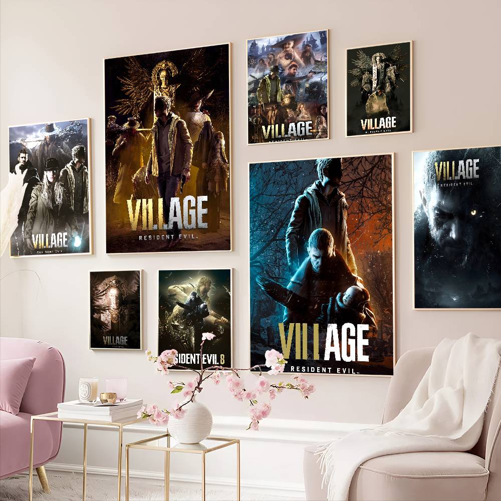 Póster de Resident Evil 8 Vill - Board Game Resident Evil reseña y precio