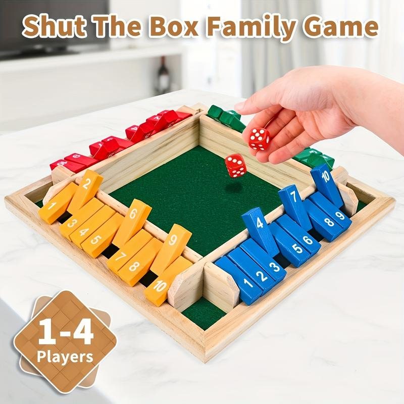 Juego de Mesa de Madera con Da - Board Game Flip 7 reseña y precio