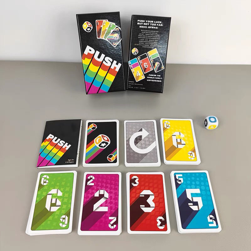 Juego de cartas de empuje Jueg - Board Game For 6 Years Old reseña y precio