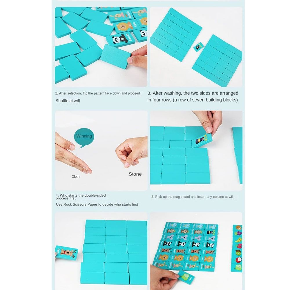 Solitario de memoria de madera - Board Game Flip 7 reseña y precio