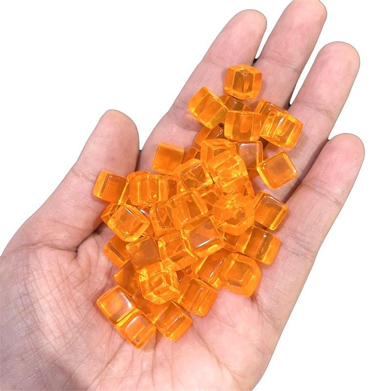100 unids/set 8mm cubo transpa - Board Game The Sims reseña y precio