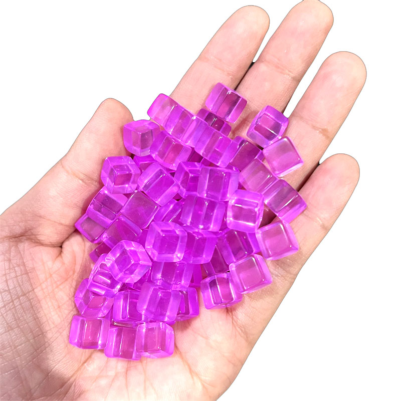 100 unids/set 8mm cubo transpa - Board Game The Sims reseña y precio