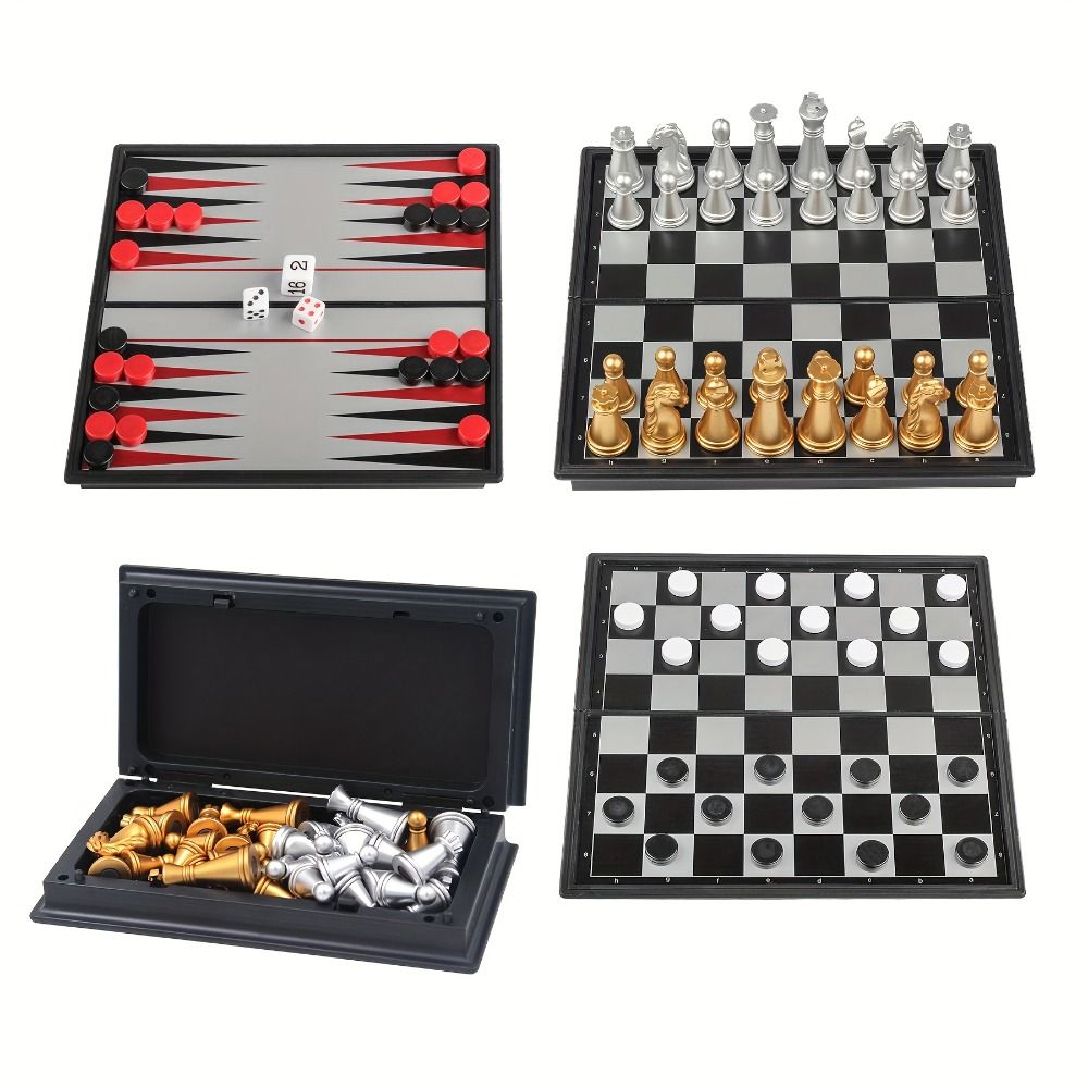 Juego de Ajedrez Magnético de  - Magnetic Travel Chess reseña y precio