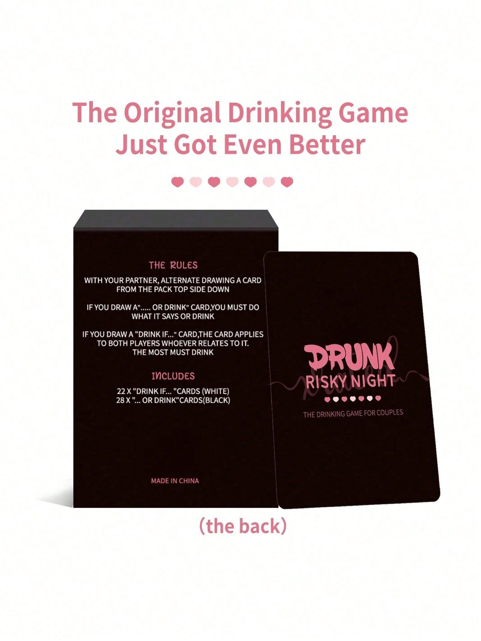 Juego de cartas Drunk Risky Ni - Board Game For Couple reseña y precio