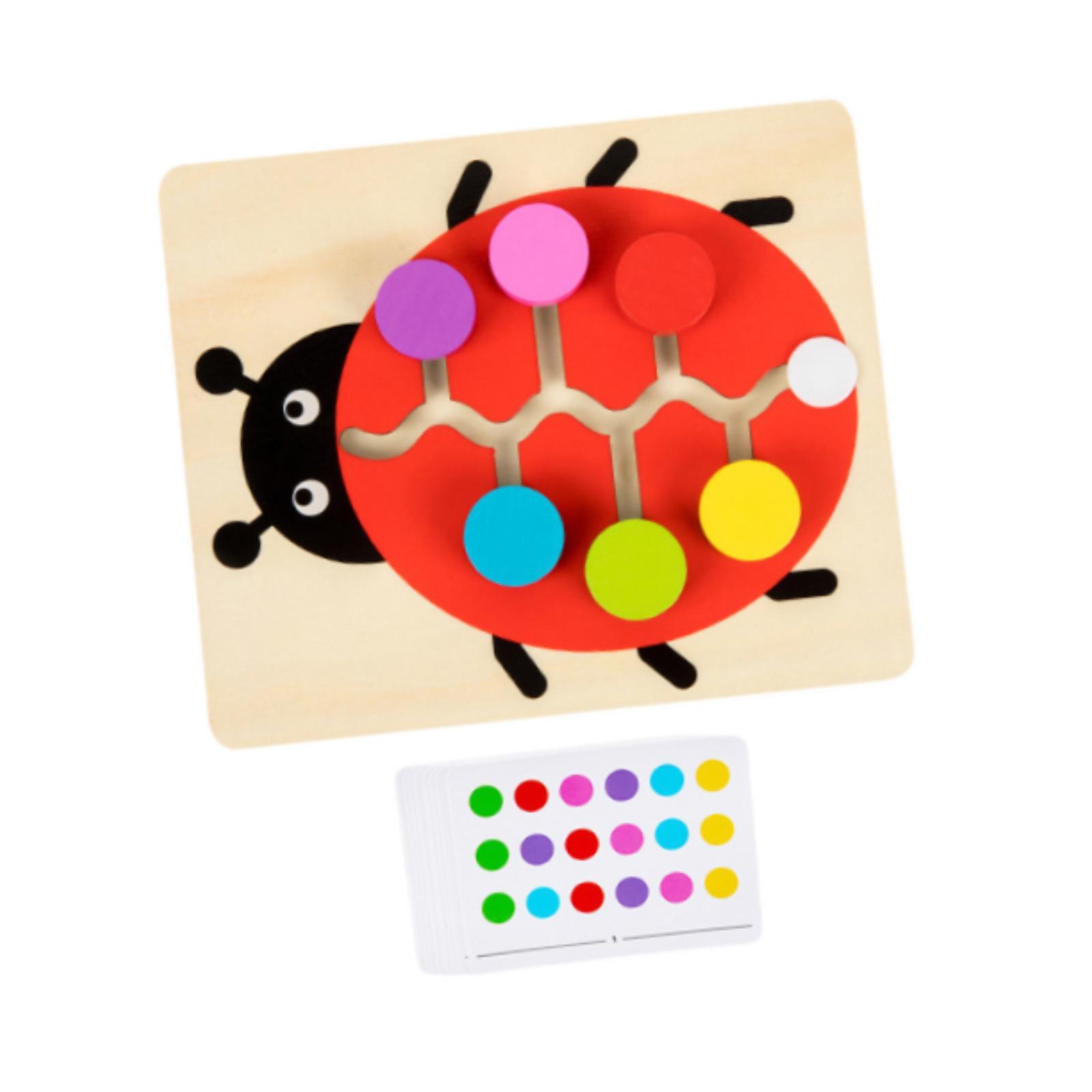 Rompecabezas de Madera con Dis - Board Game For 6 Years Old reseña y precio