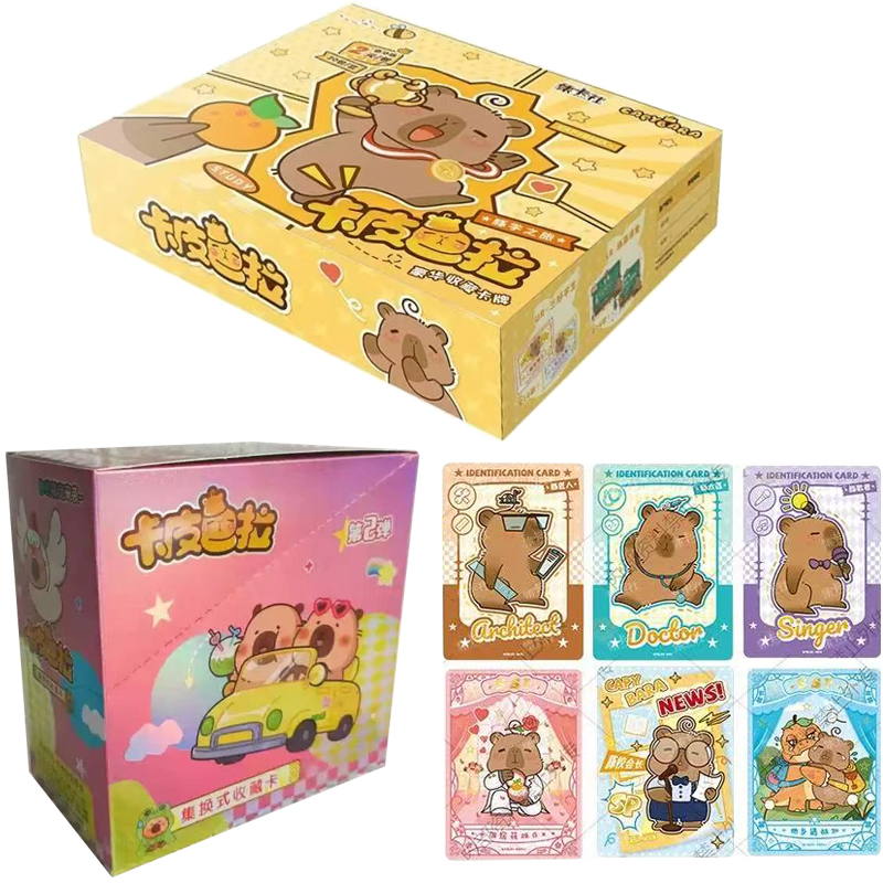 2025 Capybara Card Fun CCG Ani - Board Game For 6 Years Old reseña y precio
