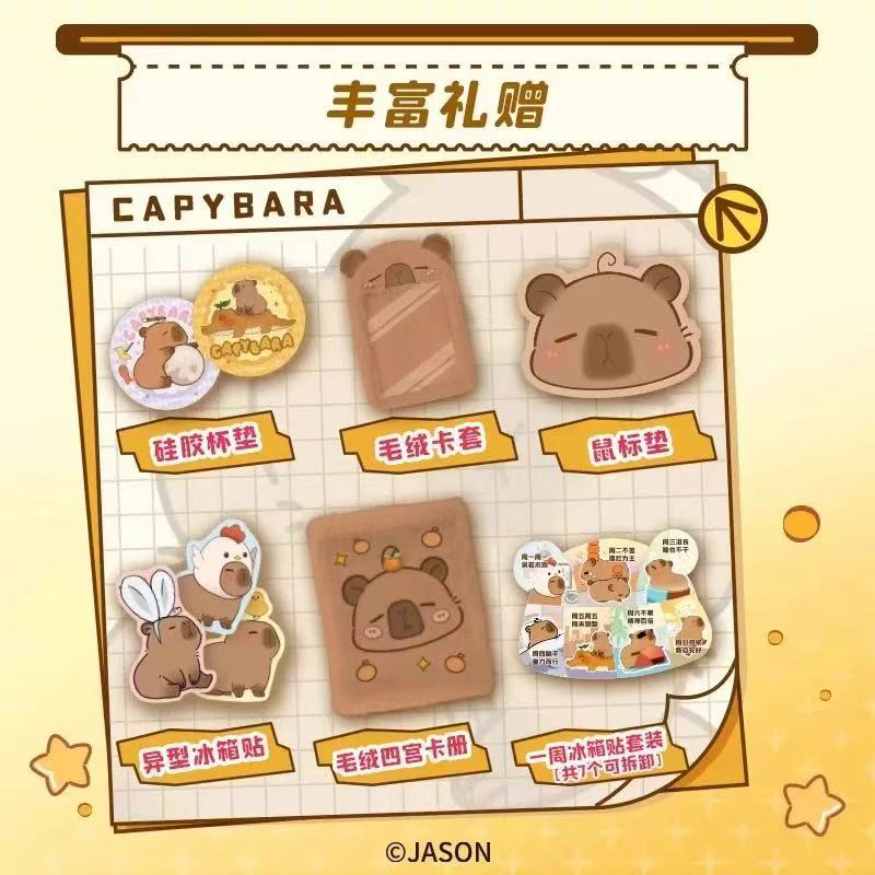 2025 Capybara Card Fun CCG Ani - Board Game For 6 Years Old reseña y precio