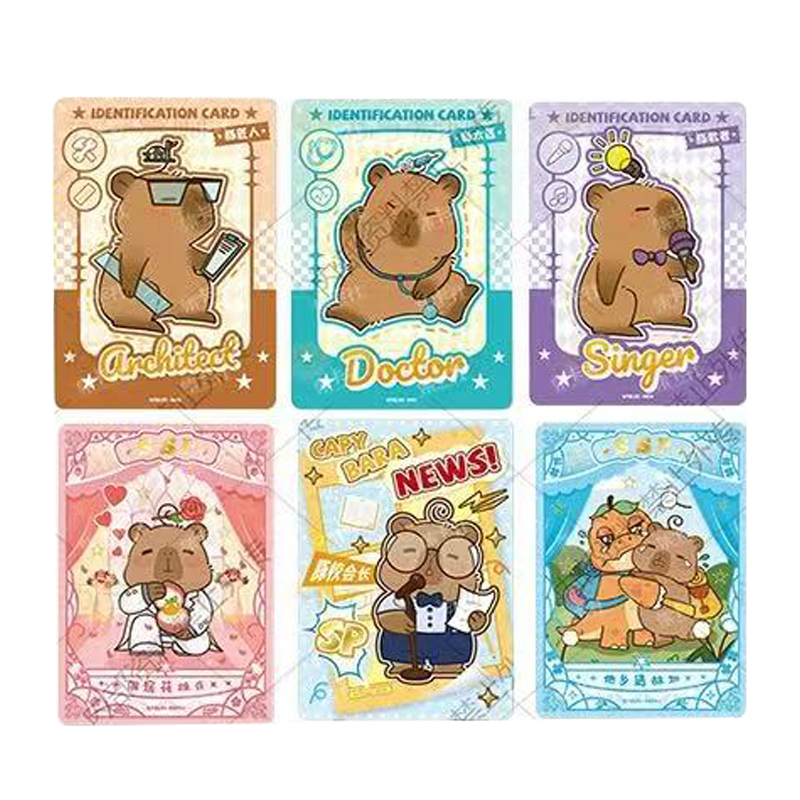 2025 Capybara Card Fun CCG Ani - Board Game For 6 Years Old reseña y precio