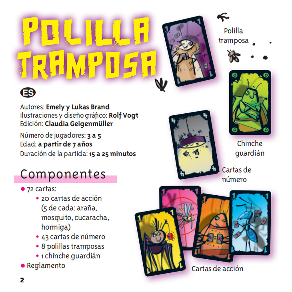 Polilla Tramposa Español Juego - Board Game For 6 Years Old reseña y precio