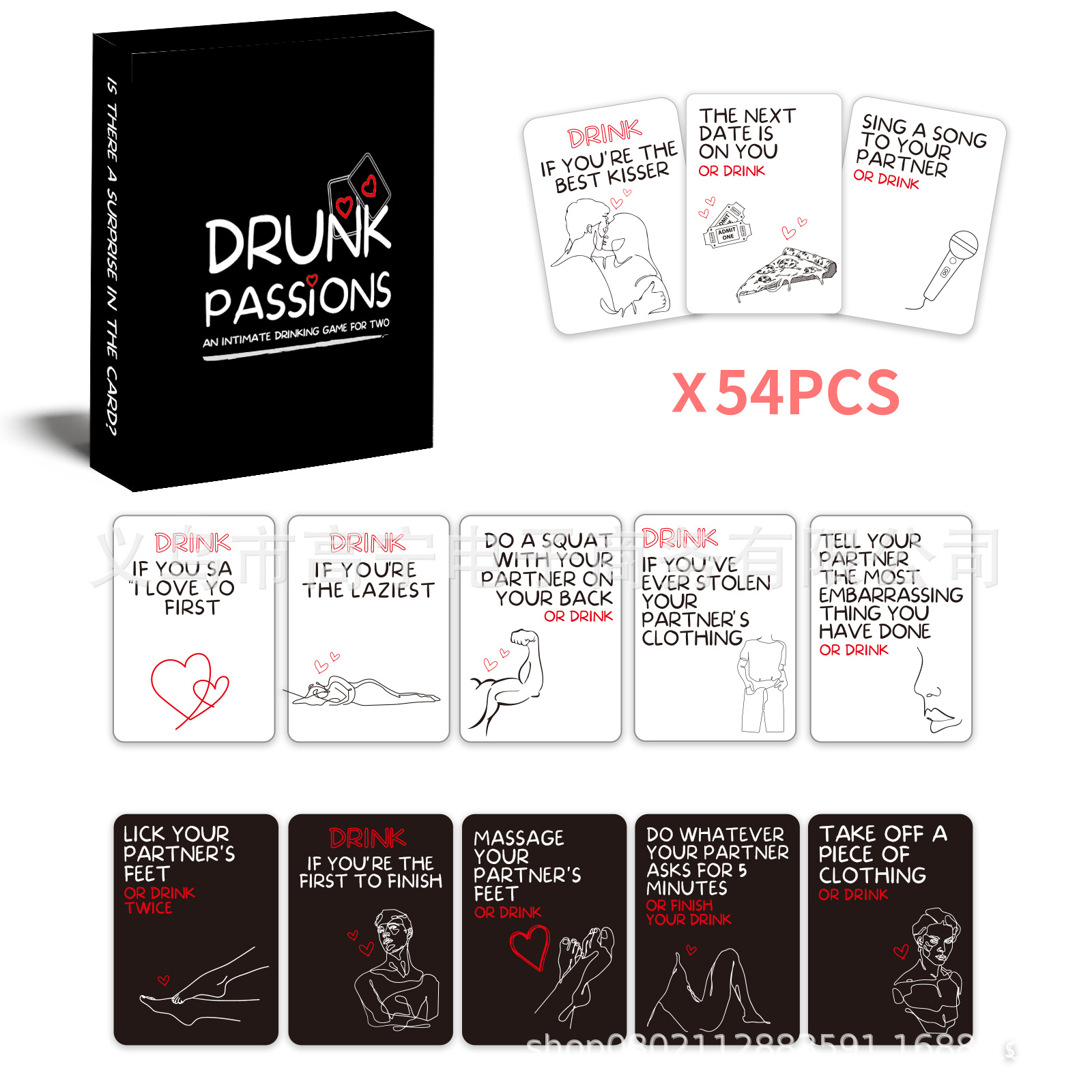 Amantes de las pasiones borrac - Board Game For Couple reseña y precio
