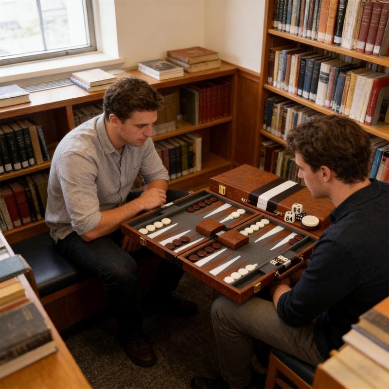 Juego backgammon con diseño co - Board Game Vantage reseña y precio