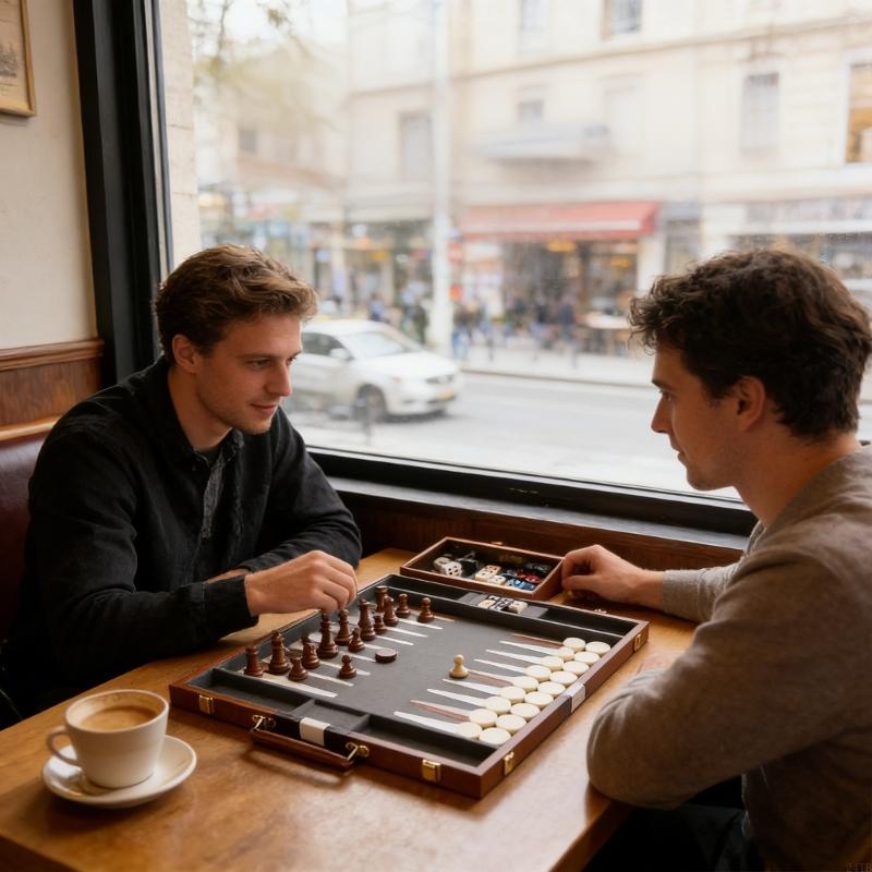 Juego backgammon con diseño co - Board Game Vantage reseña y precio