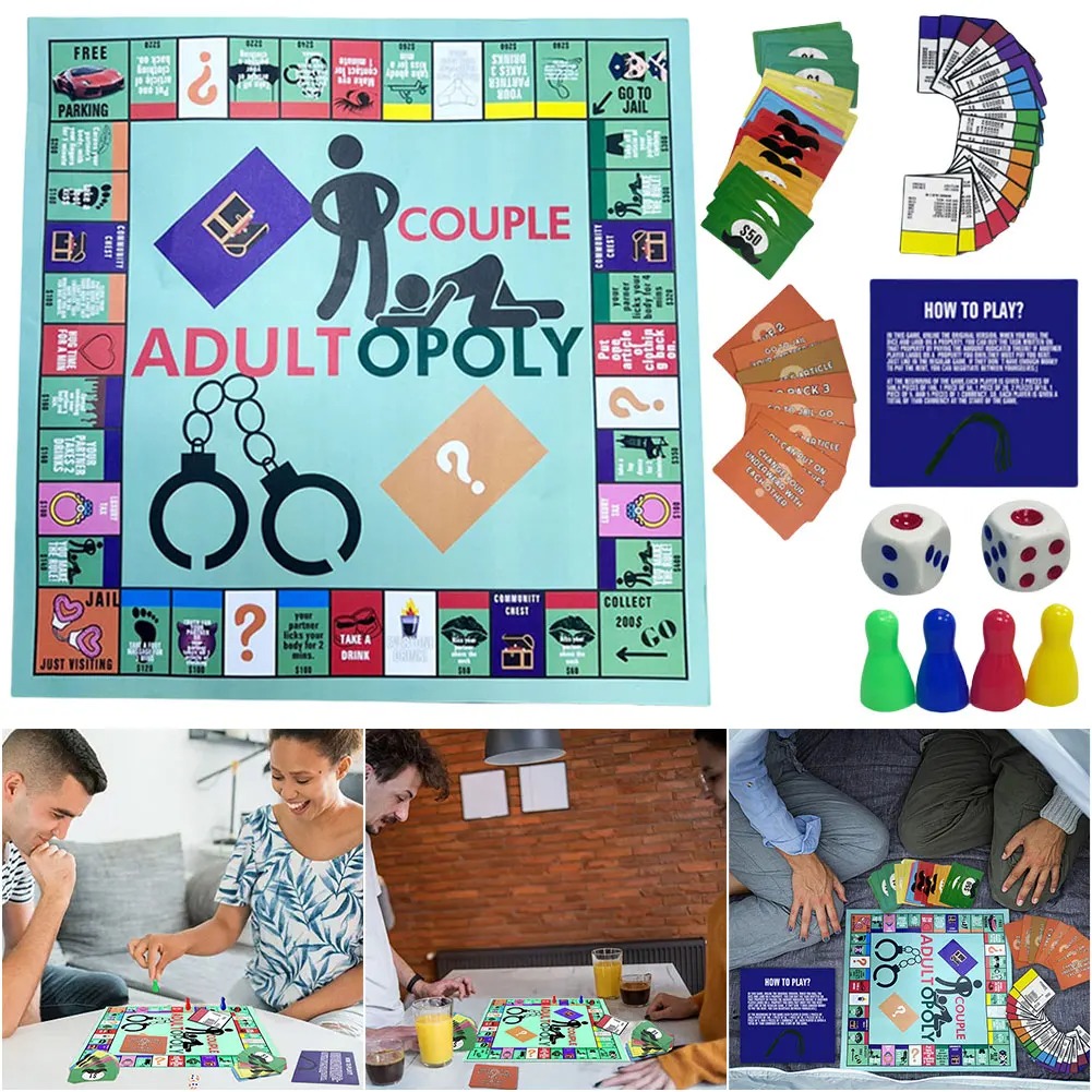 Juego de Mesa Adultopoly para  - Board Game For Couple reseña y precio