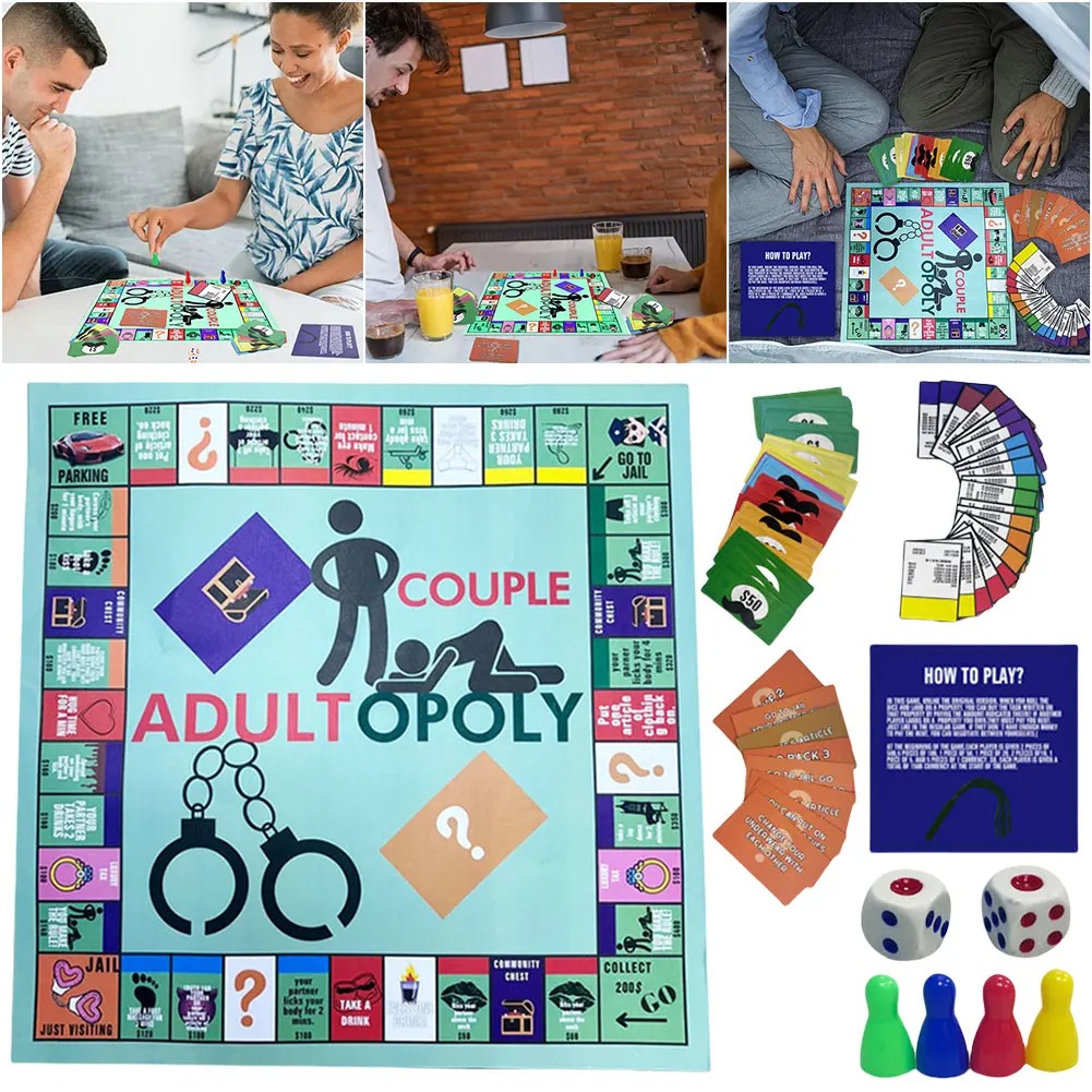 Juego de Mesa Adultopoly para  - Board Game For Couple reseña y precio