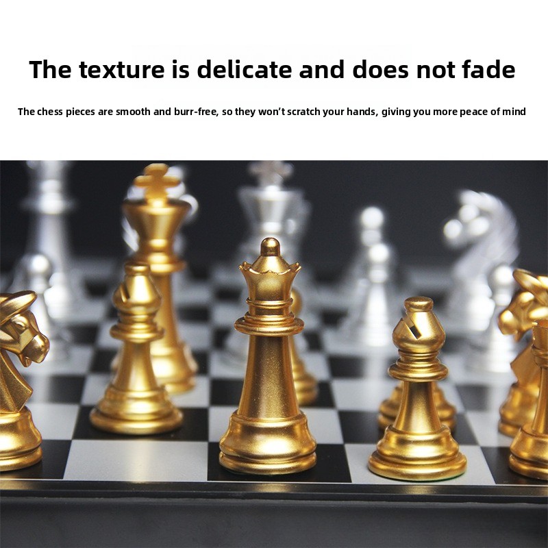 Juego de ajedrez magnético dor - Magnetic Travel Chess reseña y precio