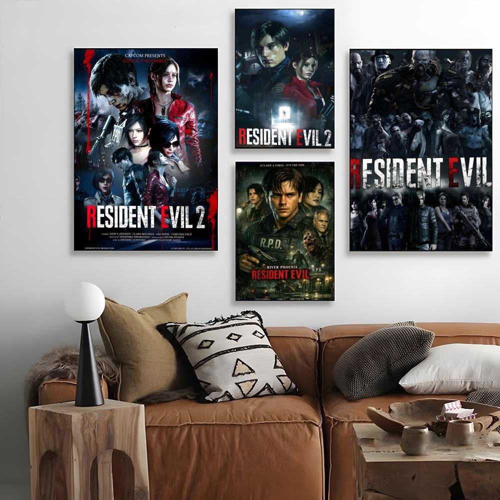 Póster de Videojuego Clásico C - Board Game Resident Evil reseña y precio