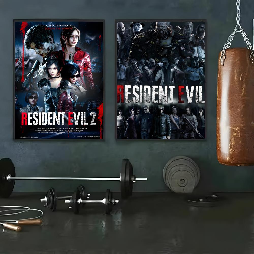 Póster de Videojuego Clásico C - Board Game Resident Evil reseña y precio