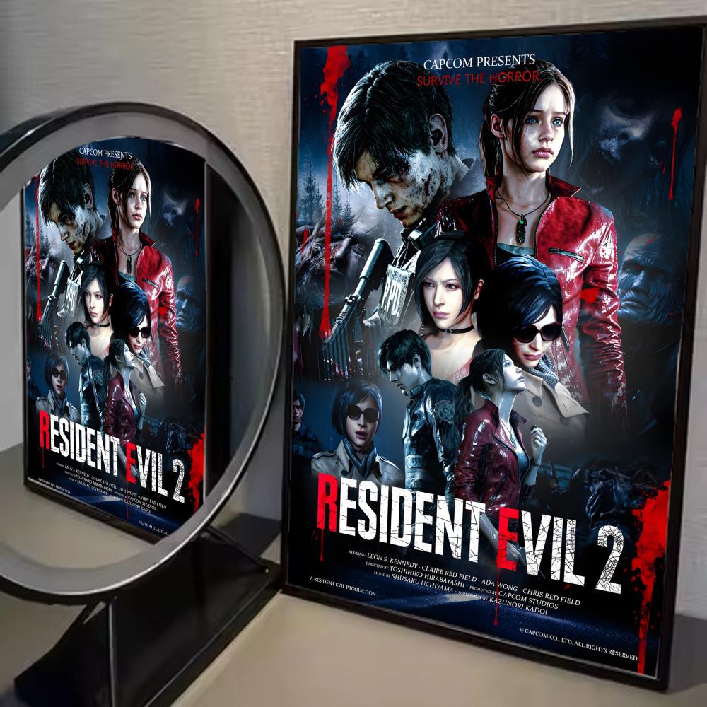 Póster de Videojuego Clásico C - Board Game Resident Evil reseña y precio