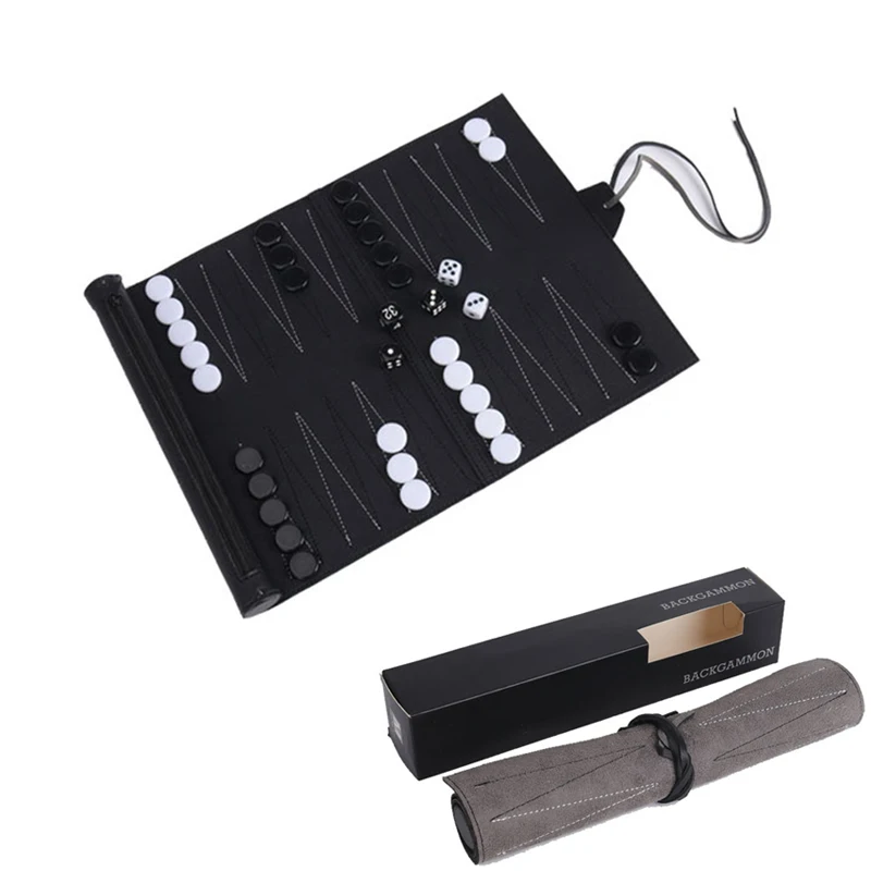 Juegos de Backgammon enrollada - Board Game Vantage reseña y precio
