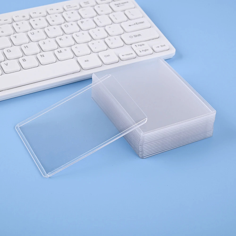 Funda para tarjetas de plástic - Card Sleeves Protector reseña y precio
