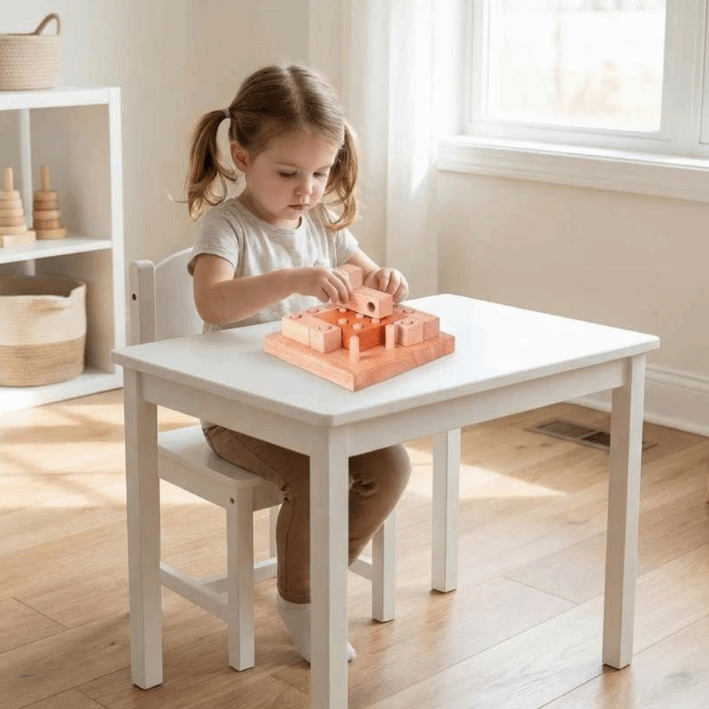 Juego de Rompecabezas Geométri - Board Game For Kids reseña y precio